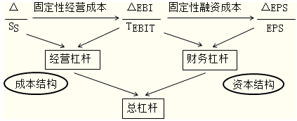注册会计师考试《财务成本管理》知识点:总杠杆