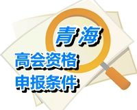 青海省2014年高级会计师资格申报条件