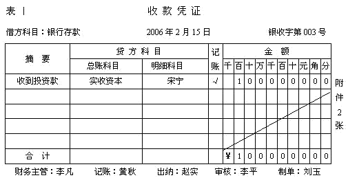 收款凭证