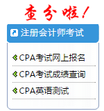 2015年注册会计师成绩查询