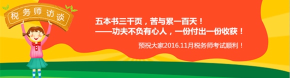 税务师访谈：五本书三千页 苦与累一百天 付出终会收获