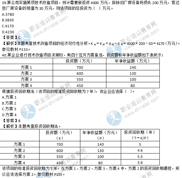 2016初级经济师《工商管理专业》试题及答案