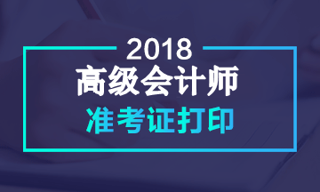 广东2018年高会考试准考证打印入口