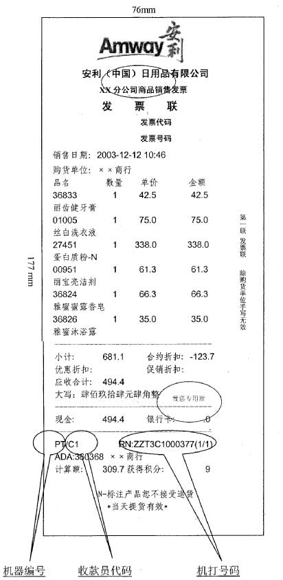 广东省国家税务局关于安利(中国)日用品有限公