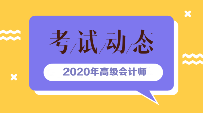 陕西2020年高级会计师证报考条件