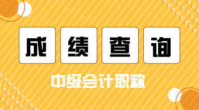 什么时候可以查询2019年广东中级会计考试成绩？