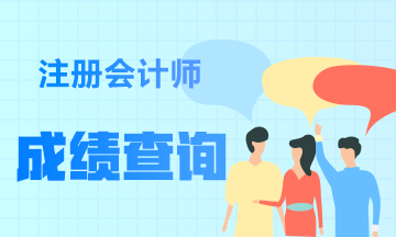 2019宁夏银川注册会计师考试成绩什么时候出？