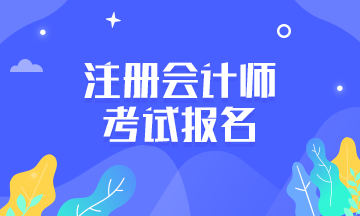 2020上海注册会计师报名时间