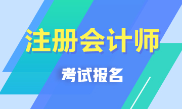 重庆注册会计师考试报名
