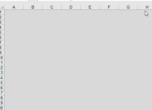 Excel中Shift键的八种用法，你知道几个？