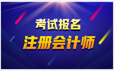 2020年重庆注册会计师网上报名入口已开通