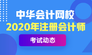 河南注册会计师2020年考试时间已经公布