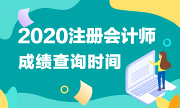 宁夏2020年注册会计师成绩查询