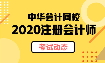 四川成都2020年注册会计师考试时间定下来了吗！