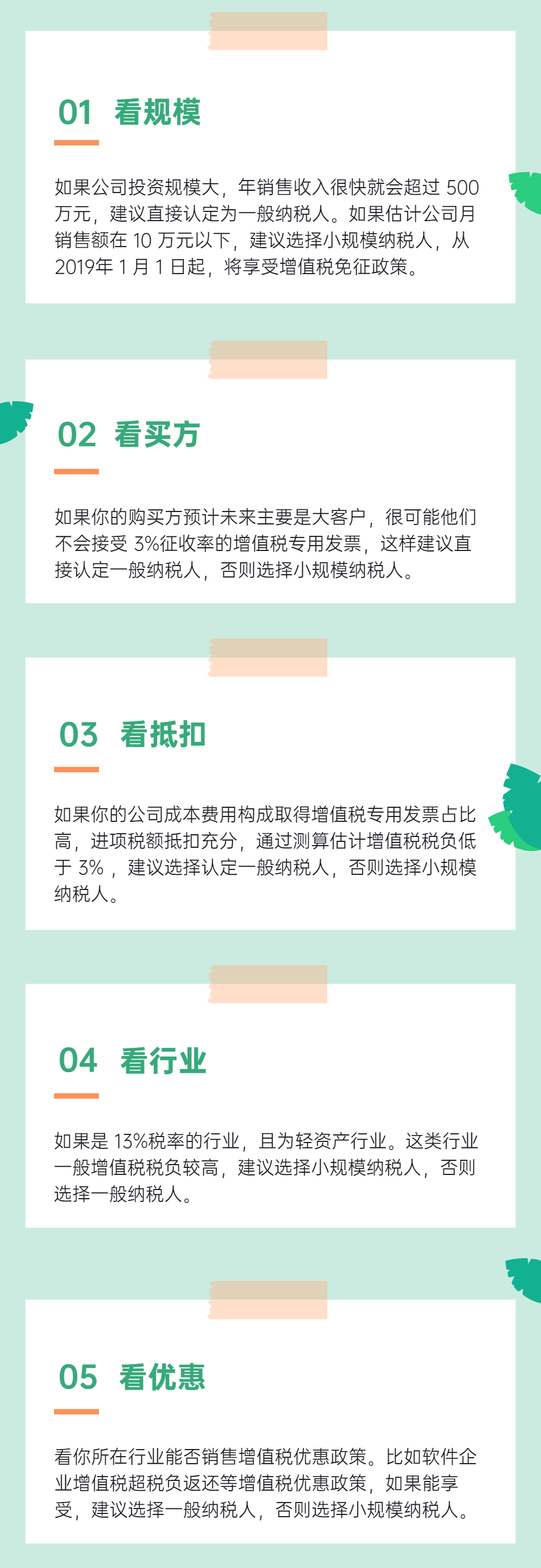 小规模纳税人和一般纳税人有何区别？一文看懂！