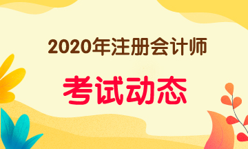 上海2020年注会考试科目定了！