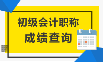 2020年天津市初级会计考试成绩查询时间