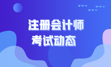 江西南昌注册会计师2021考试时间确定了吗？