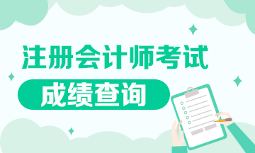 青海2020CPA考试成绩查询时间公布了吗？