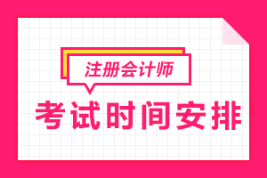 河南省注册会计师考试时间一年几次