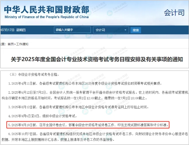 评分标准