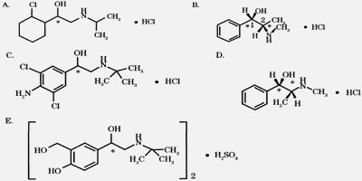 [生物化学]硫酸沙丁胺醇的结构式为