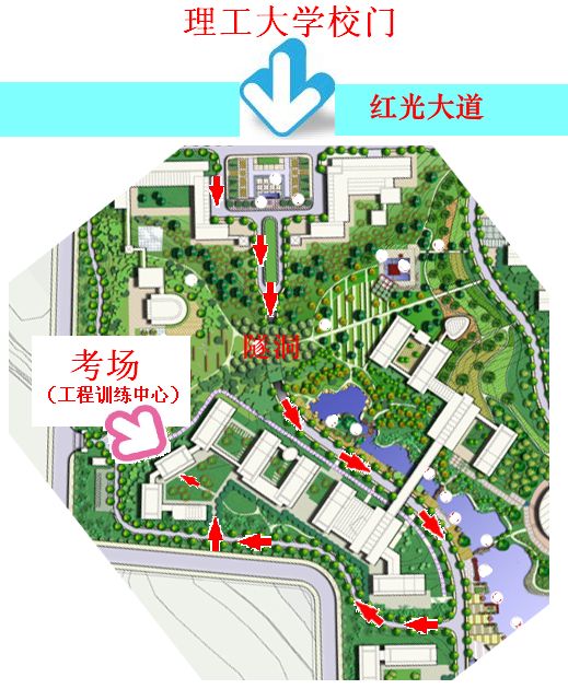 重庆理工大学地图图片