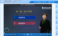 杨闻萍老师2015年注册会计师考试《审计》基础班高清课程