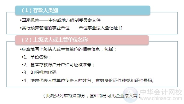 [图解开户流程]机关及实行预算管理的事业单位开立基本账户