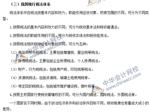 税收立法