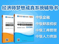 经济师梦想成真辅导书