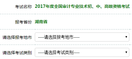 2017年审计师考试报名入口开通