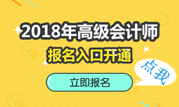 广西2018年高级会计师报名入口