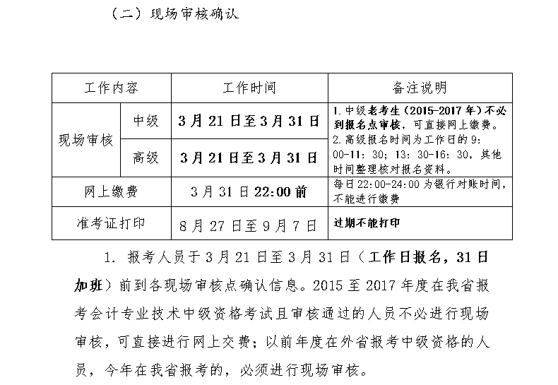 山东青岛2018年高级会计师报名时间