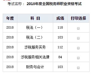 2018年税务师