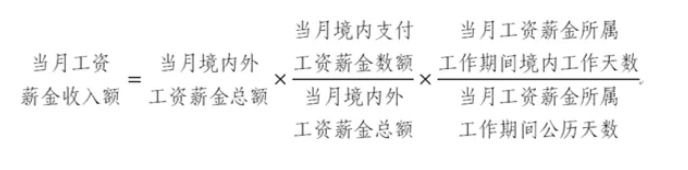 当月工资薪金收入额