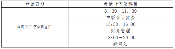 浙江高级会计师考试准考证打印时间