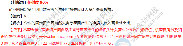 VIP签约特训计划《中级会计实务》考试情况分析