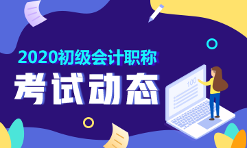 海南2020初级会计资格考试报名日程安排是什么？