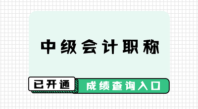 宁夏2019年中级会计师考试成绩查询入口