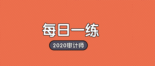 2020初级审计师备考