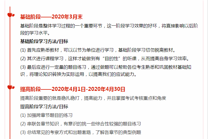 2020年初级备考有哪些重要时间节点 三大阶段要注意！