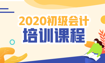 新疆哈密市2020年初级会计职称培训班都有哪些？