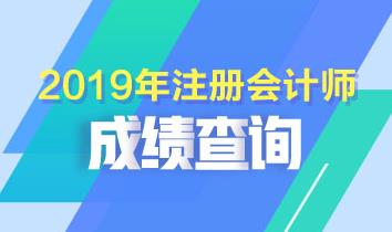 2019浙江绍兴注会考试成绩查询