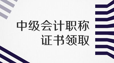 安徽芜湖2019年会计中级证书领取地点