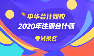 河北2020注册会计师报名条件