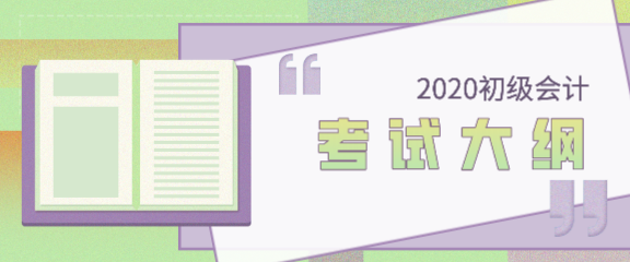 甘肃酒泉市2020年初级会计考试大纲是什么内容？