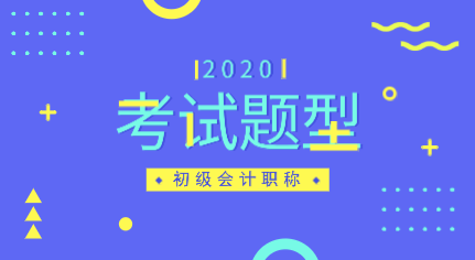 新疆2020年初级会计职称考试题型都有哪些？