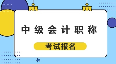 内蒙古2020年中级会计职称报名费用