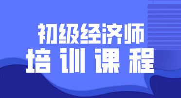 你知道2020年初级经济师培训班都有什么类型的吗？